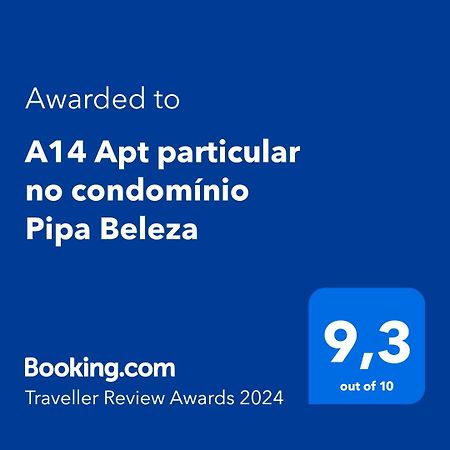 A14 Apt Particular No Condominio Pipa Beleza Praia de Pipa Kültér fotó